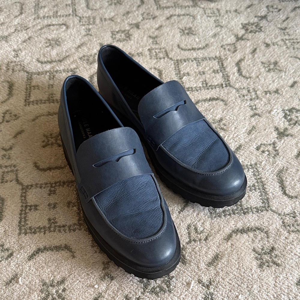 Cole Haan Women's Navy Loafers